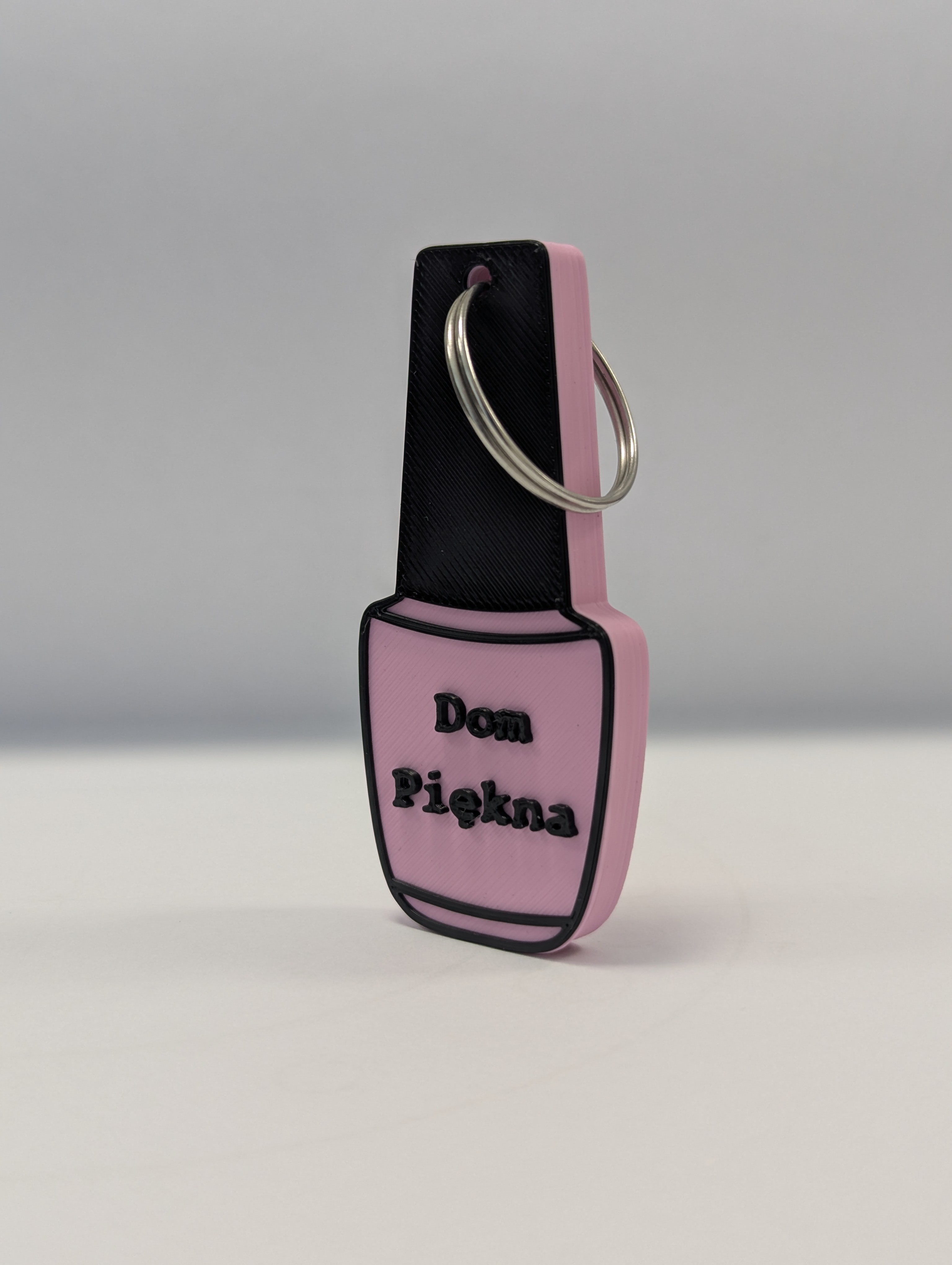 Brelok NFC w kształcie lakieru do paznokci